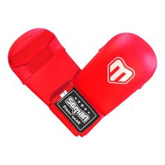   Karate mitt, Saman, Competition, karate, artificial leather, red, XS méret