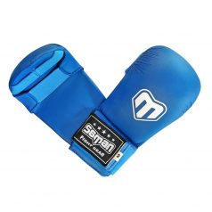   Karate mitt, Saman, Competition, karate, artificial leather, blue, XS méret