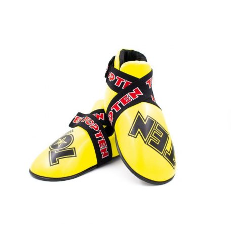 Kicks “SuperLight” for competition foot protector, foot gear, Citromsárga szín, XS méret