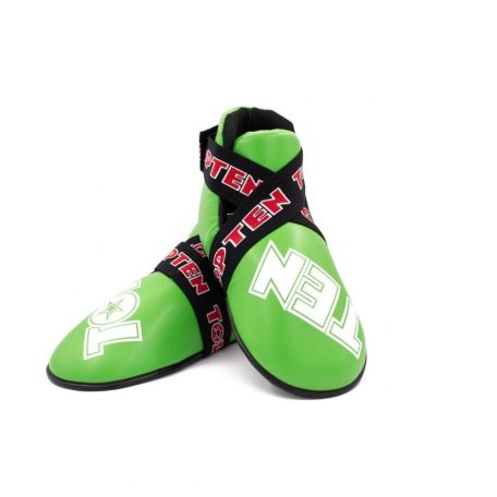 Kicks “SuperLight” for competition foot protector, foot gear, Zöld szín, XS méret