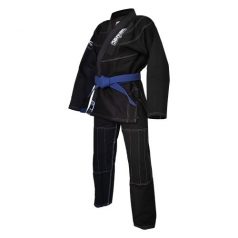   BJJ / Ju-Jitsu ruha, Saman Kid, 350g, fekete, Y00 (110 cm) méret