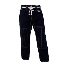   Ju-Jitsu trousers, Saman, Ripstop, 10 oz, black, A0 (150 cm) méret