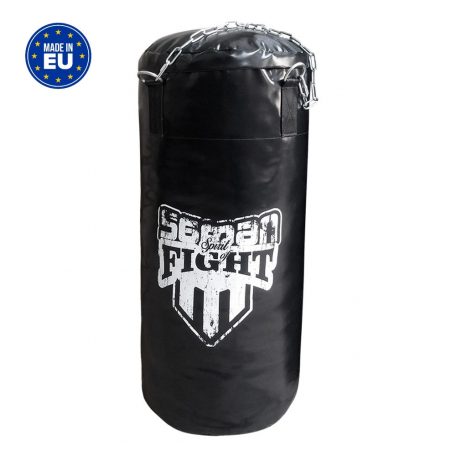 Punching bag, up to 100 cm, Saman Spirit of Fight, PU, with chain, 100x40 cm méret