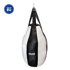   Punching bag, Saman, Spirit of Fight, Berry, 62x52x52 cm, PU, black/white