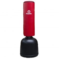 Freestanding punching bag, Hayashi, adjustable height, red