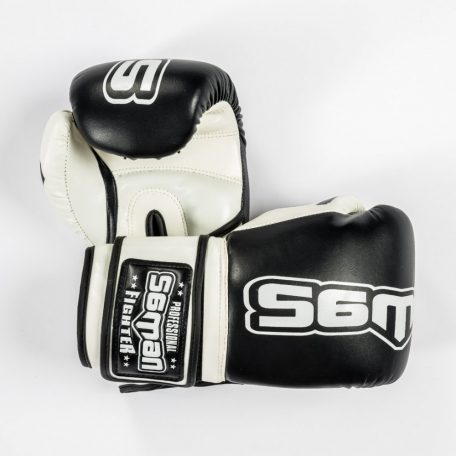 Boxing gloves, Saman, Colours, 1985, artificial leather, Black-white, 10 oz