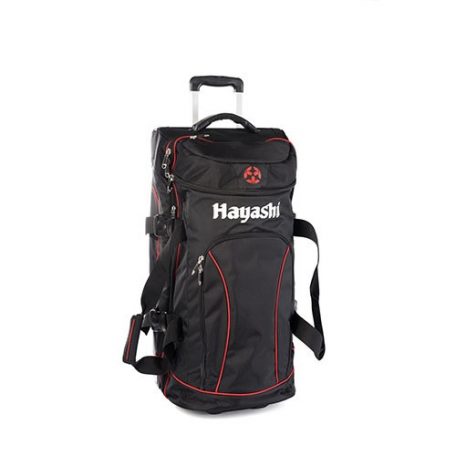 Bag, Hayashi,Trolley Deluxe Travel, black-red