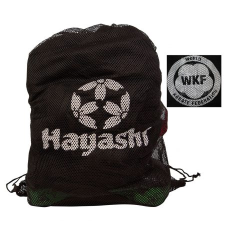 Meshbag, Hayashi, WKF Karate, fekete, XL