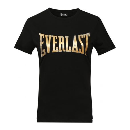 Póló, Everlast, Lawrence 2, női, pamut, fekete, L méret