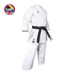 Karate uniform, Hayashi, WKF, Katamori, 13 oz., white