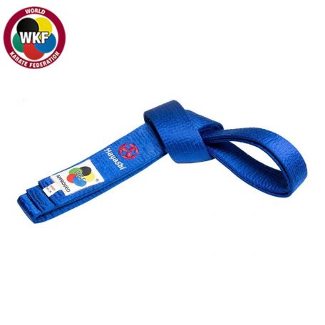 Karate belt, Hayashi, WKF, blue