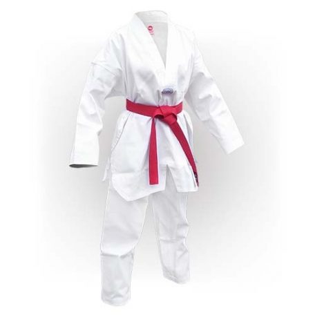 Taekwondo Uniform WTF, Saman, Advanced, cotton/poly, white