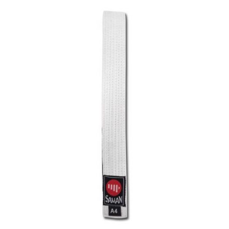 BJJ belt, Saman, white