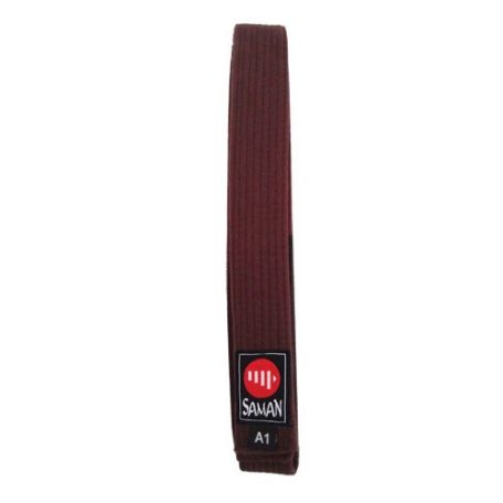 BJJ belt, Saman, brown