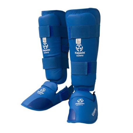 Shin and Instep Pad, Hayashi, blue