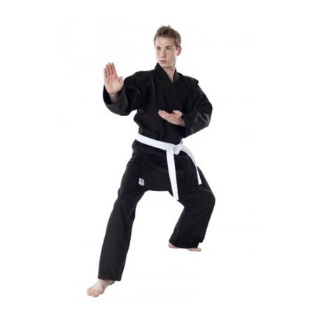 Karate uniform, DAX, Okinawa, 8 oz, black