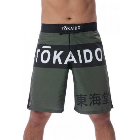 Edző short, Tokaido Athletic Elite Training, fekete-zöld