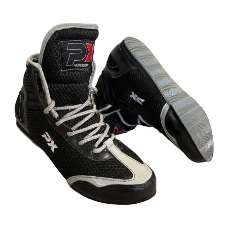 Phoenix Boxing shoes, Black-Grey