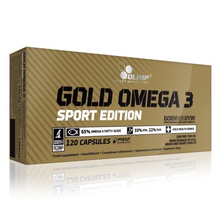 Olimp, Gold Omega-3 Sport Edition, 120 kapszula