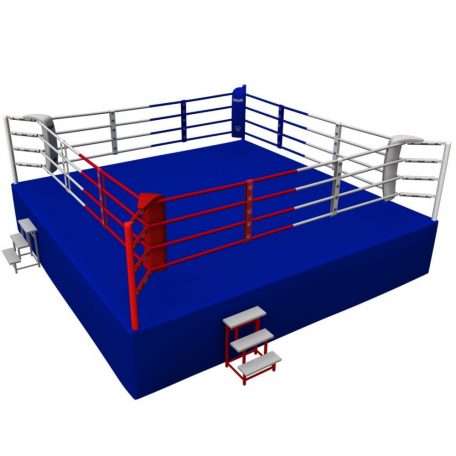 Competition Boxing Ring, Saman, 6x6m, 4 soros