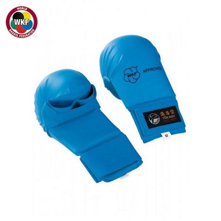 Karate mitt, Tokaido, WKF, artificial leather, blue, L méret