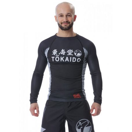 Rashguard, Tokaido Athletic Japan, fekete, XS méret