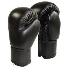 Boxing gloves,Phoenix, PU, black, 8 oz méret