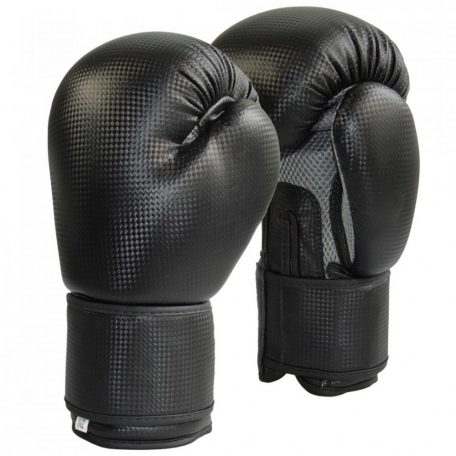 Boxing gloves, Phoenix, carbon optic, mesh, blue-grey, Fekete-szürke szín, 8 oz méret