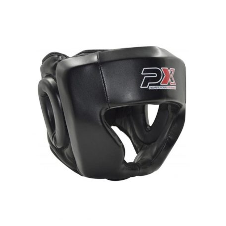 Headguard, Phoenix, artificial leather, black, L méret