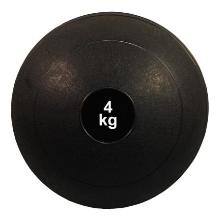 Medicine ball, Phoenix, black, 4 kg, 6 kg méret