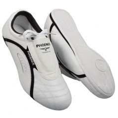   Taekwondo shoes, Phoenix, Professional Line, leather, white-black, 36 méret