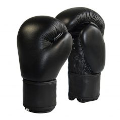   Boxing Gloves, Phoenix, genuine cowhide, black, 10 oz, Fekete szín, 10 oz méret