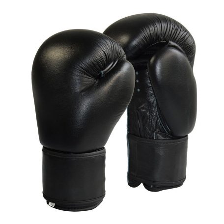 Boxing Gloves, Phoenix, genuine cowhide, black, 10 oz, Fekete szín, 10 oz méret